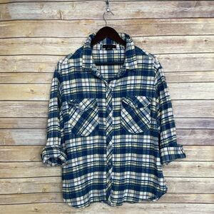 NWOT Santuary Fleece Button Down Top - 2x!